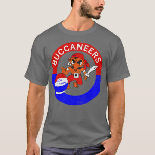 Retro New Orleans Buccaneers ABA Basketball TShirt