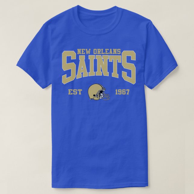 Retro New Orleans Football TShirt (Design Front)