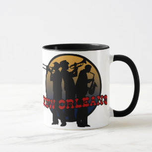 Retro New Orleans Jazz Mug