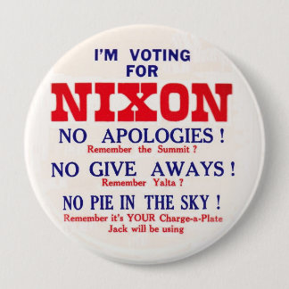 Retro Nixon Anti-JFK Button