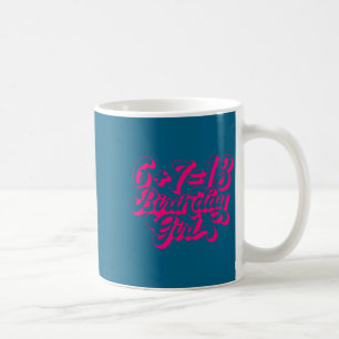 Retro Nk 13th Birthday Girl 6 7 Meme  Coffee Mug