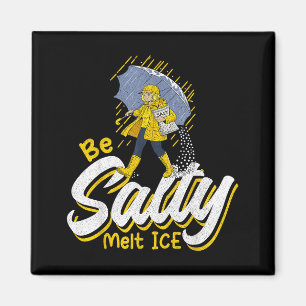Retro no ice salty meme funny be salty melt ice  magnet