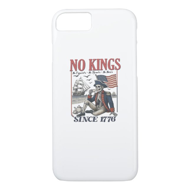 Retro No Kings Since 1776 Rejecting Kings Classic  Case-Mate iPhone Case (Back)
