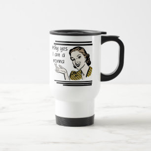 Retro Nonna Tshirts and Gifts Travel Mug
