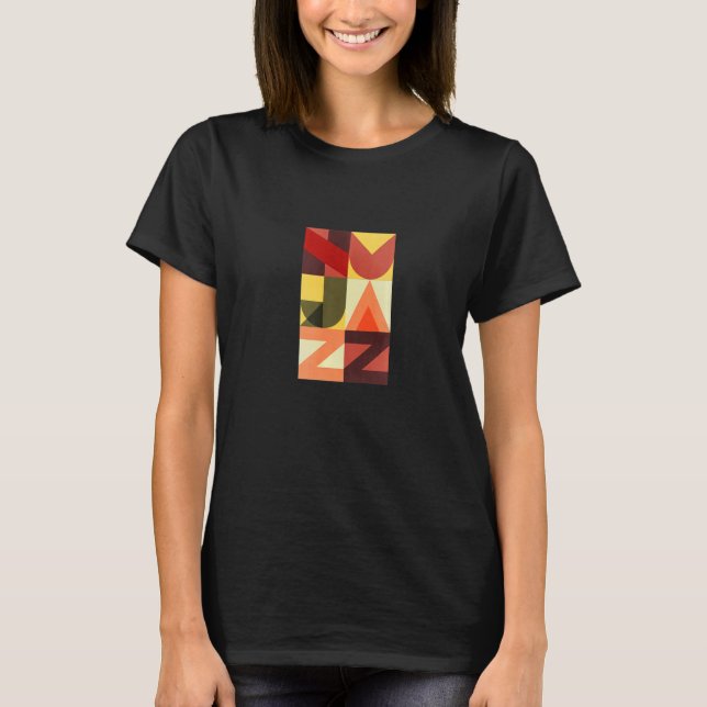 Retro Nu Jazz Tee 90s Jazz   (Front)