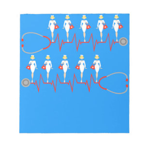 Retro Nurse Notepad