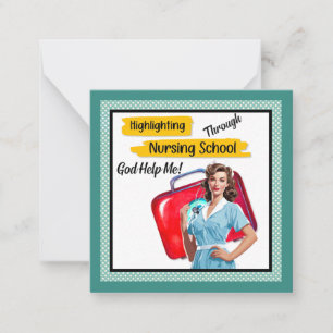 Retro Nurse Pinup_ Nursing Notes