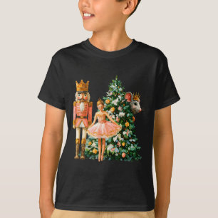 Retro Nutcracker Ballet Nk Christmas Xmas Vibes Wo T-Shirt