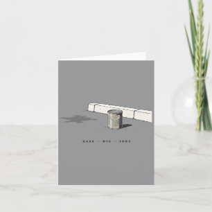 Retro Nyc Kick-The-Can New York City Summer Card