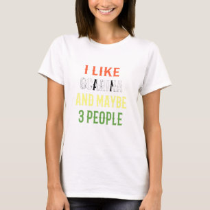 Retro Ocarina Design I Like Ocarina And Maybe 3 Pe T-Shirt
