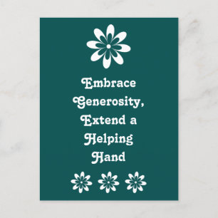 Retro Office Motivational Inspirational Postcard