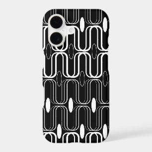 Rétro Ogee Pod Noir & Blanc Art Moderne Abstrait