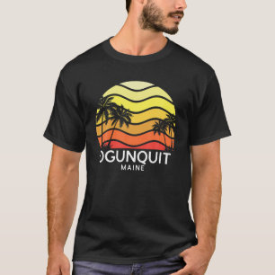 Retro Ogunquit Surf Beach Vintage Palm Venice 70S T-Shirt