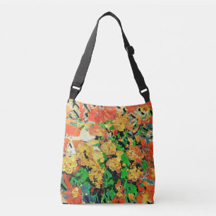 Retro Oil Painting: Van Gogh Monet Crossbody Bag