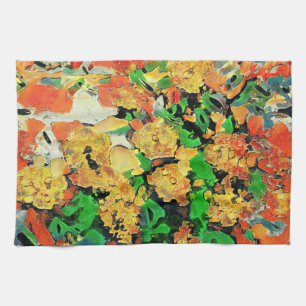 Retro Oil Painting: Van Gogh Monet Kitchen Towel