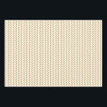 Retro Old Fashioned Christmas Stitching Wrapping Paper Sheet<br><div class="desc">Retro vintage-style stitching in Christmas colours for an old-fashioned holiday feeling. In Xmas holiday colours.</div>