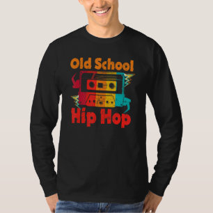 Retro Old School Hip Hop 80s 90s Mixtape Graphic T-Shirt