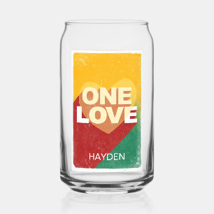 Retro One Love Poster Art Coloré Personnalisé