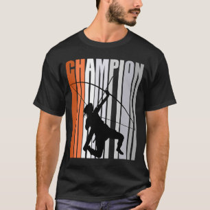 Retro Orange Archery Champion Birthday Archer Retr T-Shirt