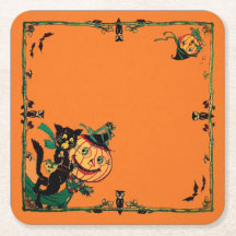 Retro Orange Halloween