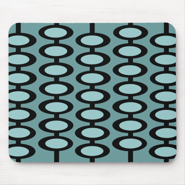 Retro Orb Pattern - mousepad (Front)