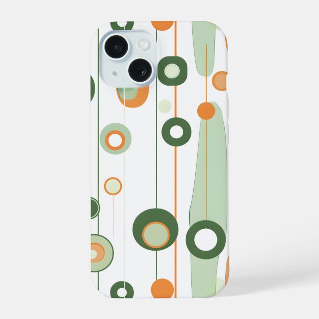 Retro Orbitals iPhone 15 Case (Back)