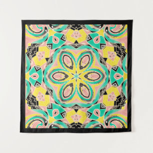 Retro ornament tapestry