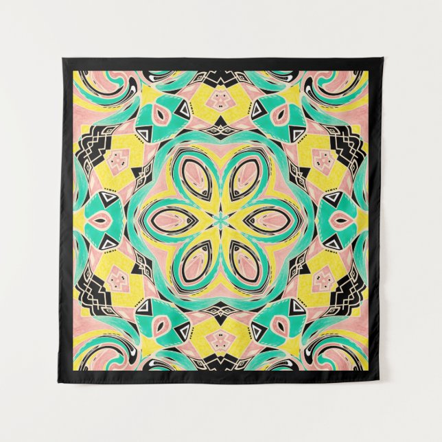 Retro ornament tapestry (Front)