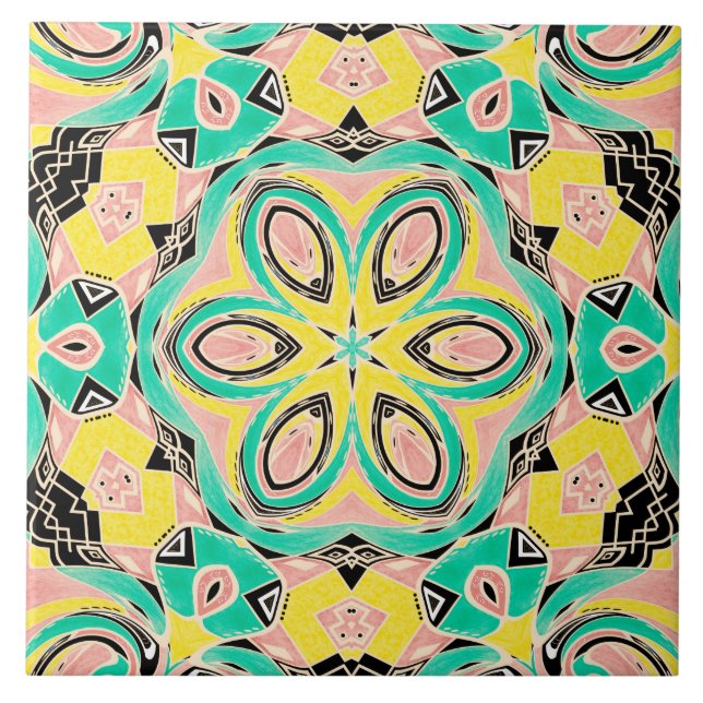 Retro ornament tile (Front)