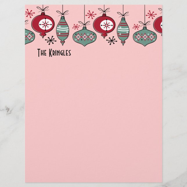 Retro Ornaments (Front)