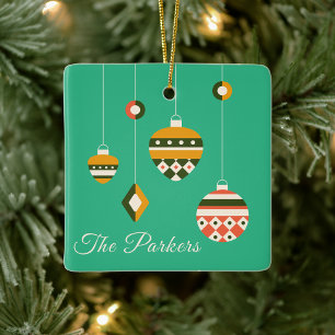 Retro Ornaments Vintage Christmas Ornament