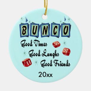 Rétro ornement de Bunco - prix ou cadeau