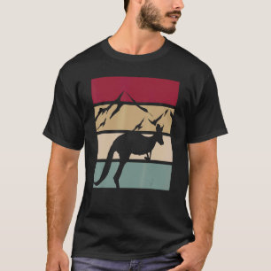 Retro Outback Kangaroo  Australia Animal Kangaroo  T-Shirt
