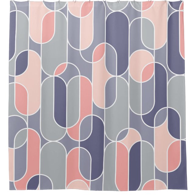 Retro Oval Geometric 70s Pattern (Front)