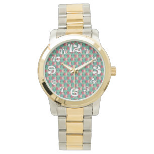 Retro Ovals and Semi-Circles Watch