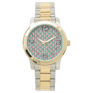 Retro Ovals and Semi-Circles Watch