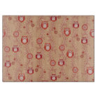 Retro Owls Cutting Board