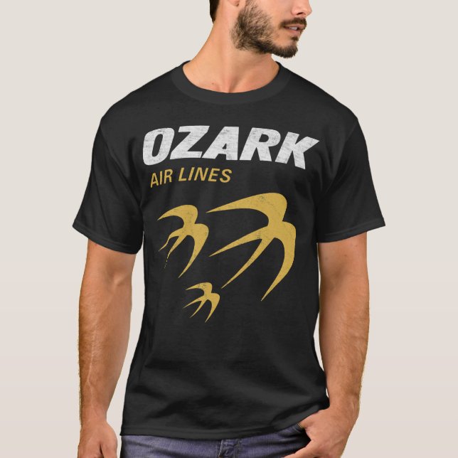 Retro Ozark Air Lines T-Shirt (Front)