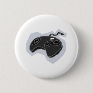Retro Pad 2 - Video Games Gamer Gaming Snes Inch Round Button