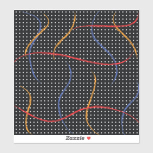 Retro Paint Splatter and Dots