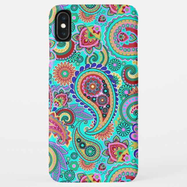 Retro Paisley Case-Mate iPhone Case (Back)