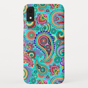 Retro Paisley Pattern iPhone XR Case