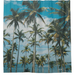 Retro Palm Ocean Silhouette