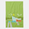 Retro Palm Springs House Kitchen Towel