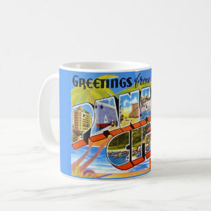 Retro Panama City Florida Coffee Mug