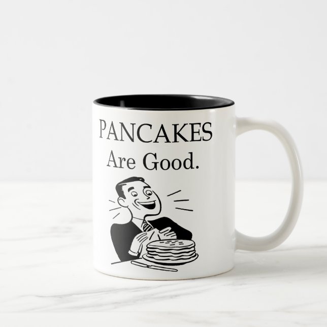 Retro Pancakes Mug (Right)