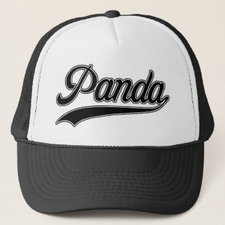 Retro Panda Trucker Hat