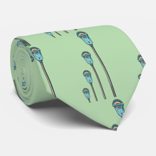 Retro parking meter tie