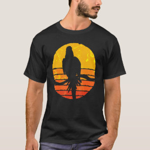 Retro Parrot   Bird   Jungle Animal Macaw Parrot T-Shirt