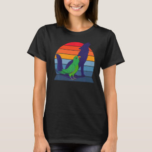 Retro Parrot I Howling Wolf I Screaming Male Eclec T-Shirt